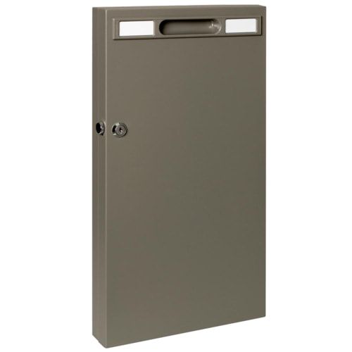 Schlüsselschrank für 140 Schlüssel - 270 x 515 x 52 mm (HxBxT) - anthrazit