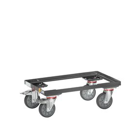 Fetra - ESD-Kistenroller für Eurokästen - Tragkraft 250 kg - Ladefläche 405 x 605 mm (BxT) - Ausführung wählbar