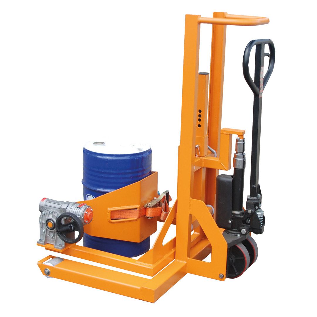 Fassheberoller mit Kippvorrichtung - Traglast 300 kg - hydraulisch - feuerverzinkt