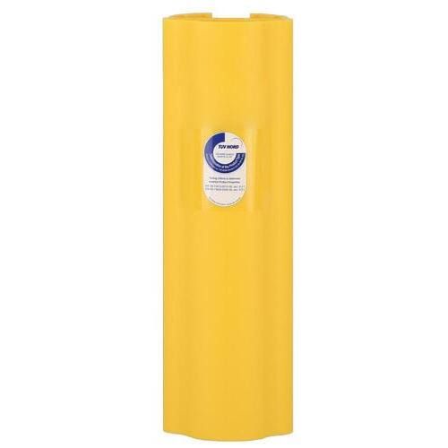 Regalschutz ALFA d-flexx für Regalstützen, für Stützbreiten 100 - 125 mm, Höhe: 400 mm, Polyethylen (PE), Rammschutz, Anfahrschutz
