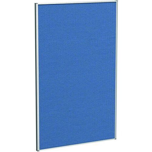 Stellwand, Trennwand, Raumteiler, Sichtschutz, schallabsorbierend, Stoffbespannung, pinnbar, Alurahmen, 1.600 x 1.000 x 41 mm (HxBxT), Calypso rot