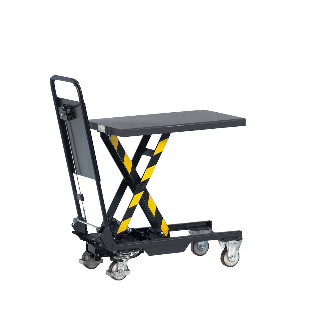 Fetra - Hubtischwagen mit Hydraulikpumpe - Tragkraft 1.000 kg - 950 mm Hubhöhe