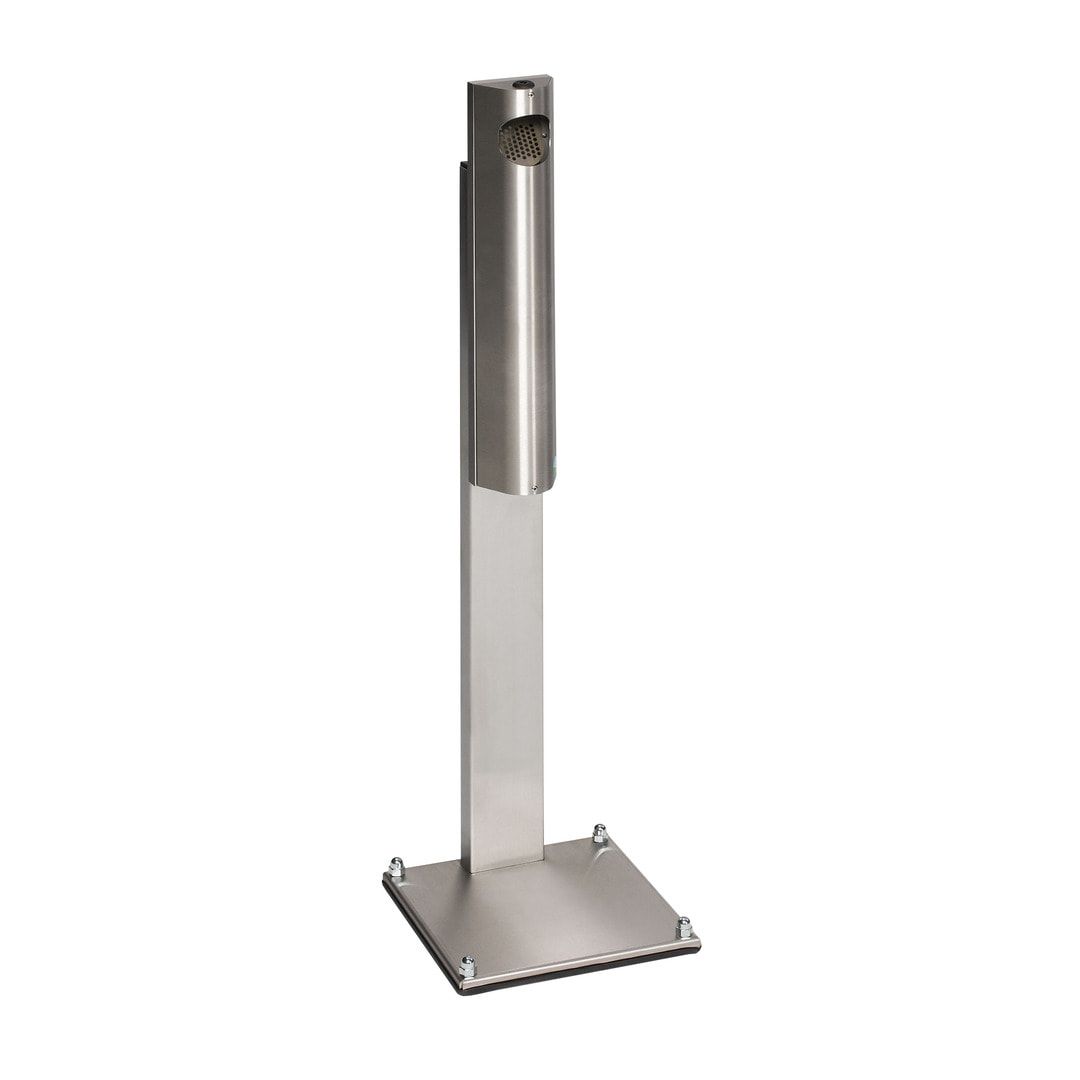 Standascher - verschließbar - Volumen 4 l - 1.250 x 310 x 310 mm (HxBxT) - Edelstahl