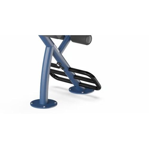 Rückentrainer Pro, Rückenstrecker, Fuß-, Waden- und Oberschenkelstütze, vielfältig, Dips, Kohlenstoffstahl, fvz, 890 x 1.050 x 730 mm (HxBxT), grau