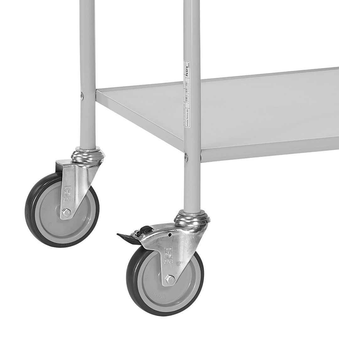 Fetra - Bürowagen - 150 kg - (BxT) 500 x 800 mm - 2 Etagen