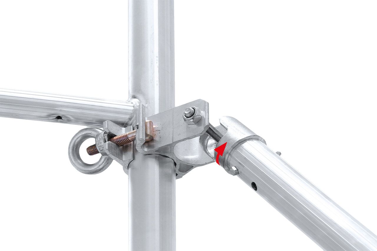 Fahrgerüst - 2.490 x 2.080 x 720 mm (HxBxT) - Fahrbar - Hymer