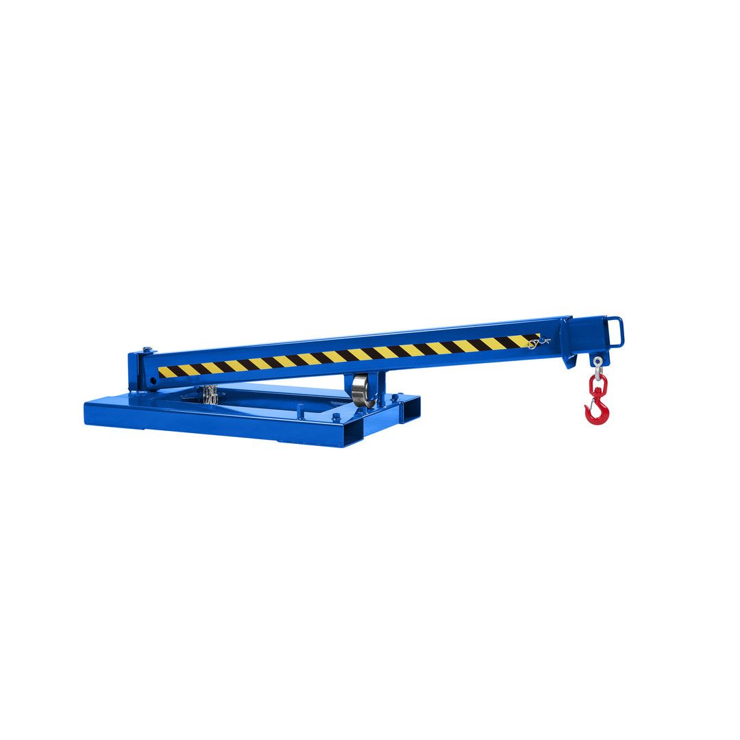 Kranarm, seitenverstellbar - Traglast 1.000 kg - Länge 2.260 - 3.760 mm - anthrazitgrau