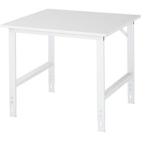 Arbeitstisch - höhenverstellbar 760 - 1.080 mm - 1.000 x 1.000 mm (BxT) - Traglast 500 kg - EGB-Melaminharz - Farbe wählbar