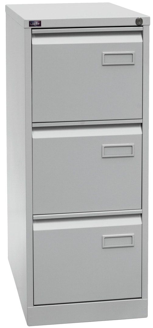 Bisley Light Hängeregistraturschrank - 2 Schubladen - einbahnig - Farbe blau