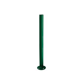 Neigbarer Pfosten mit Edelstahlkopf - 76 x 1.010 mm (DxH) - Farbe wählbar - Pfosten mit Gelenk - beweglicher Pfosten