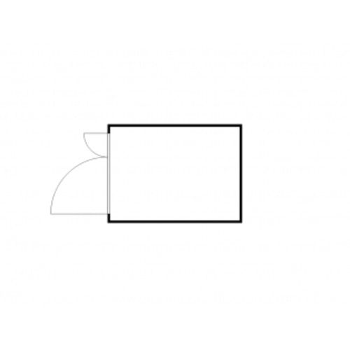 Gefahrstoffcontainer - Gefahrstoffdepot - 2.350 x 3.050 x 2.170 mm (HxBxT) - Auffangvolumen 1.030 l - Doppelflügeltür kurze Seite
