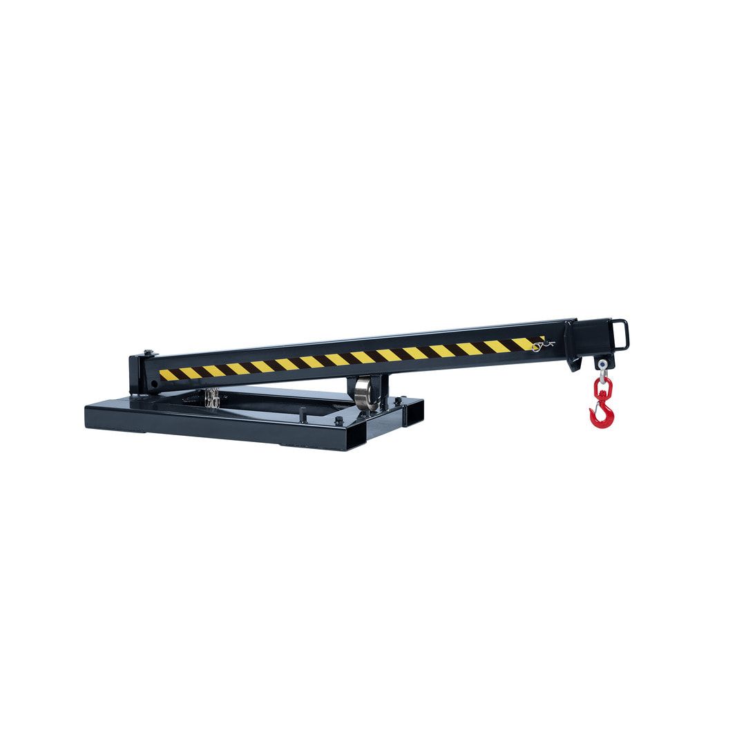 Kranarm, seitenverstellbar - Traglast 1.000 kg - Länge 2.260 - 3.760 mm - anthrazitgrau
