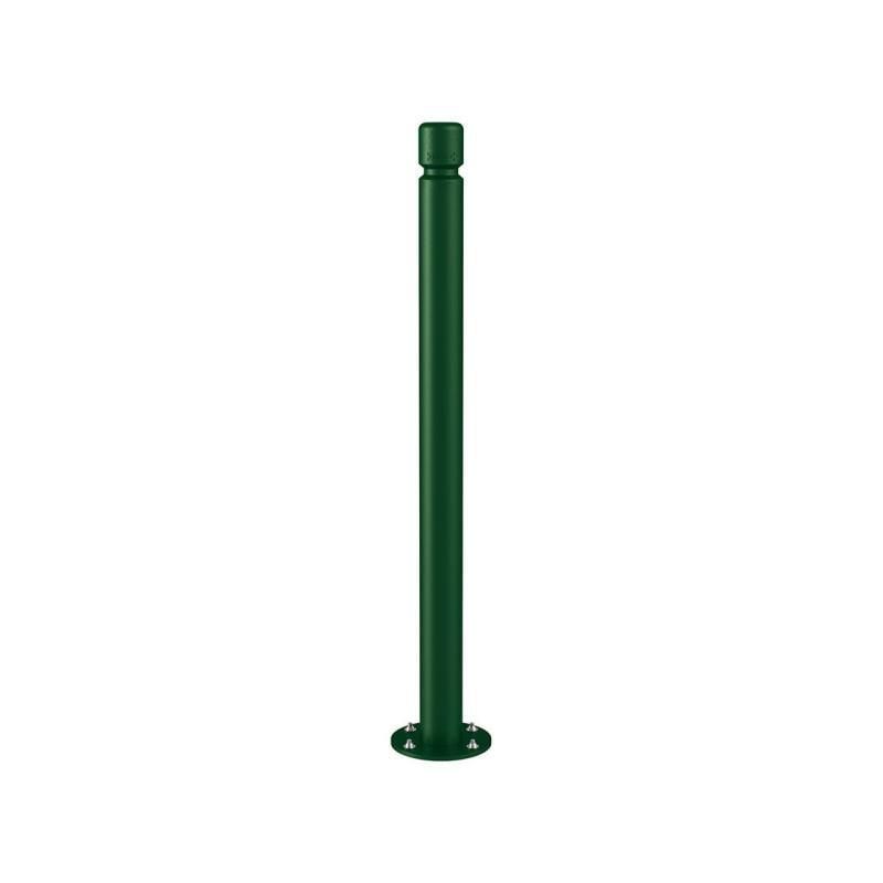 Neigbarer Pfosten mit Flachkopf - 76 x 1.100 mm (DxH) - Farbe enzianblau - Pfosten mit Gelenk - beweglicher Pfosten
