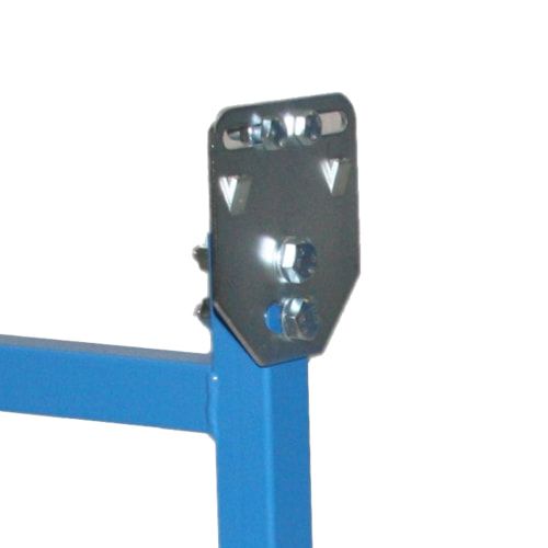 Ständer für 600 mm Klein-, Leicht-Rollen- und Röllchenbahn - (H) 1.100/1.550 mm