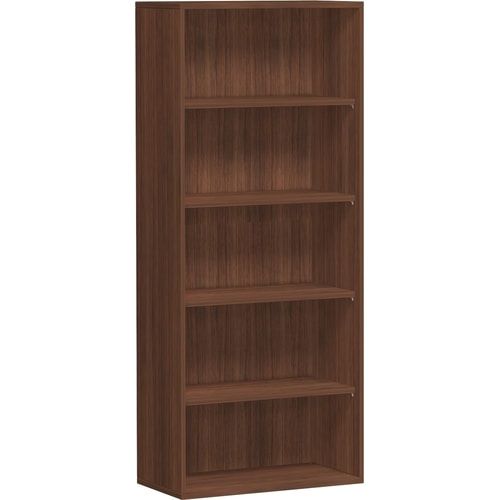 Büroregal, 5 Ordnerhöhen, modular, Metallsockel/Standfüße, Dreischicht-Feinspan, Einlegeboden, 1.920 x 1.000 x 425 mm (HxBxT), Dekor Ahorn