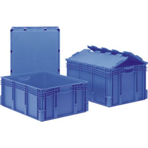 Euro-Stapelbehälter - Volumen 132 l - 60 kg - 320 x 600 x 800 mm (HxBxT) - Polypropylen - blau