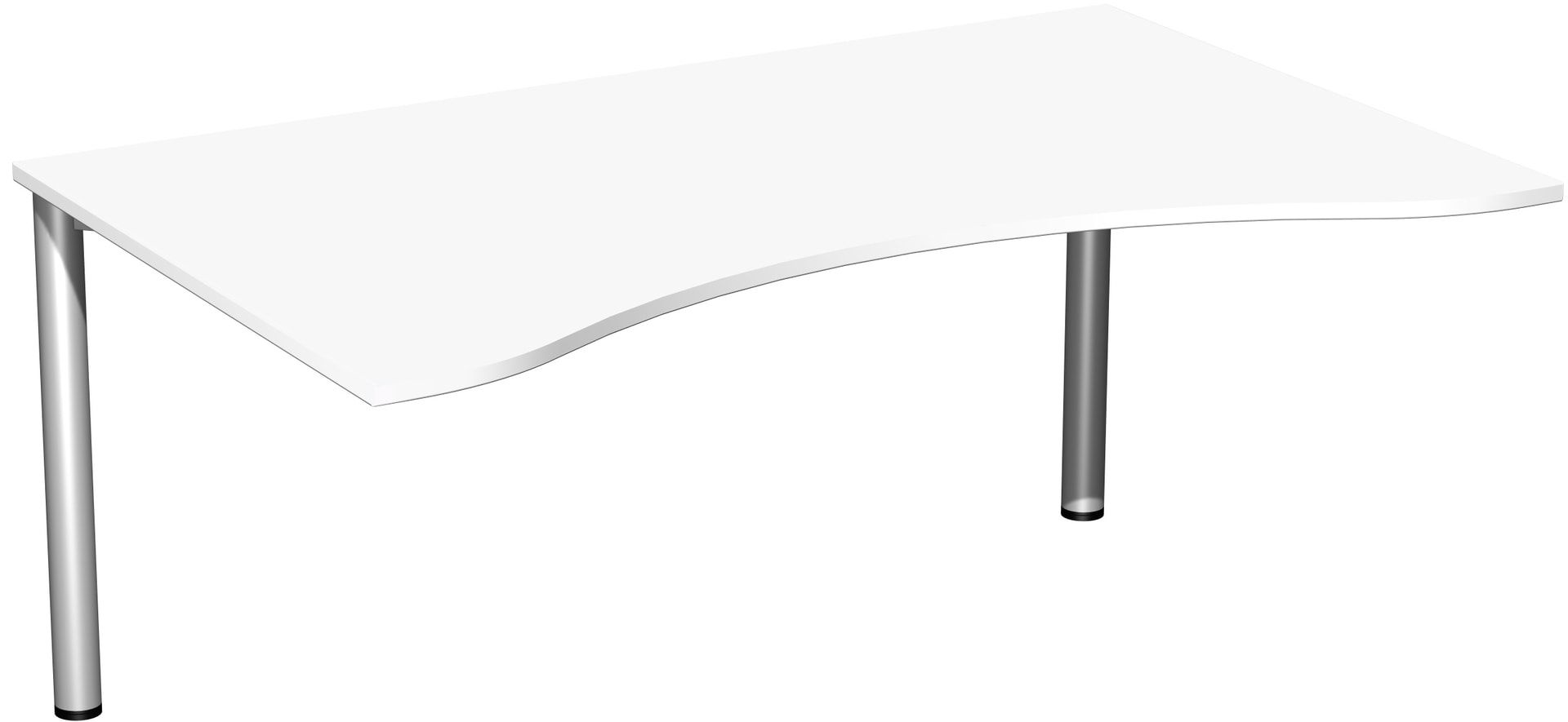 Ergo-Schreibtisch - 4-Fuß Flex - Bürotisch - 720 x 1.600 x 1.000 mm (HxBxT) - Gestell anthrazit - Ahorn