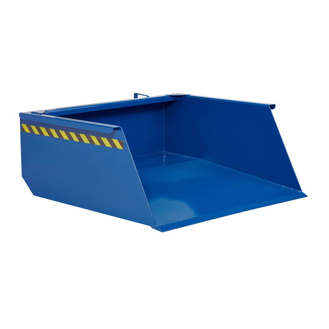 Staplerschaufel - Traglast 1.500 kg - Volumen 500 l - 550 x 1.130 x 1.615 mm (HxBxT) - enzianblau