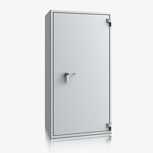 Dokumententresor, Geldschrank, Safe, VdS Klasse 2, 60 Minuten feuerfest, Türen 1-flügelig, 1.589 x 892 x 497 mm (HxBxT), Farbe lichtgrau (RAL 7035)
