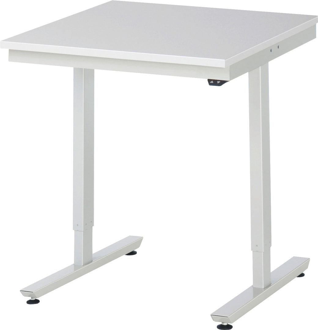 Arbeitstisch - elektrisch höhenverstellbar 720 - 1.120 mm - 750 x 700 mm (BxT) - Traglast 150 kg - Buche
