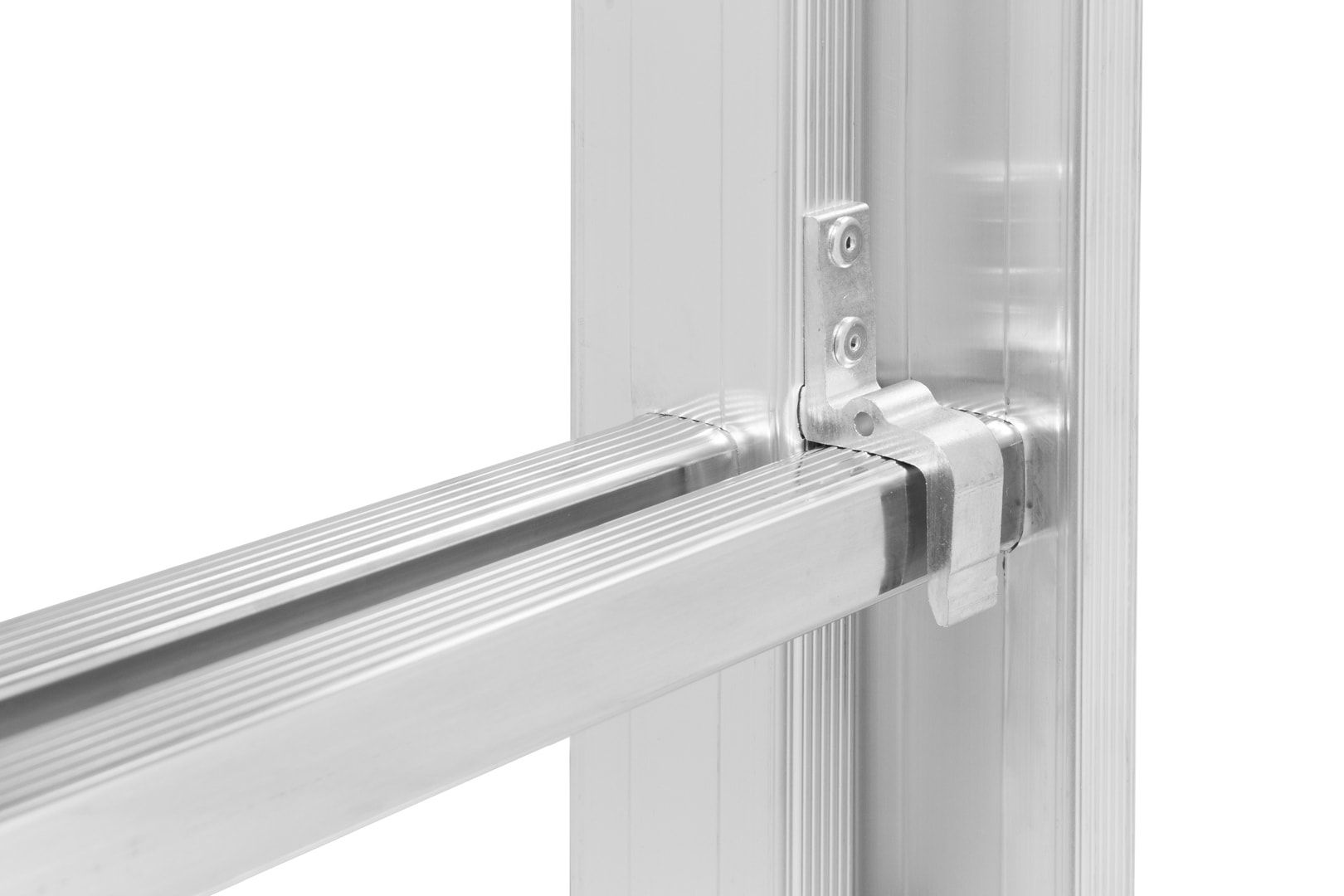 Aluminium-Schiebeleiter - 4.870 x 950 mm (LxB) - 20 Sprossen - Traverse - Aluleiter Hymer