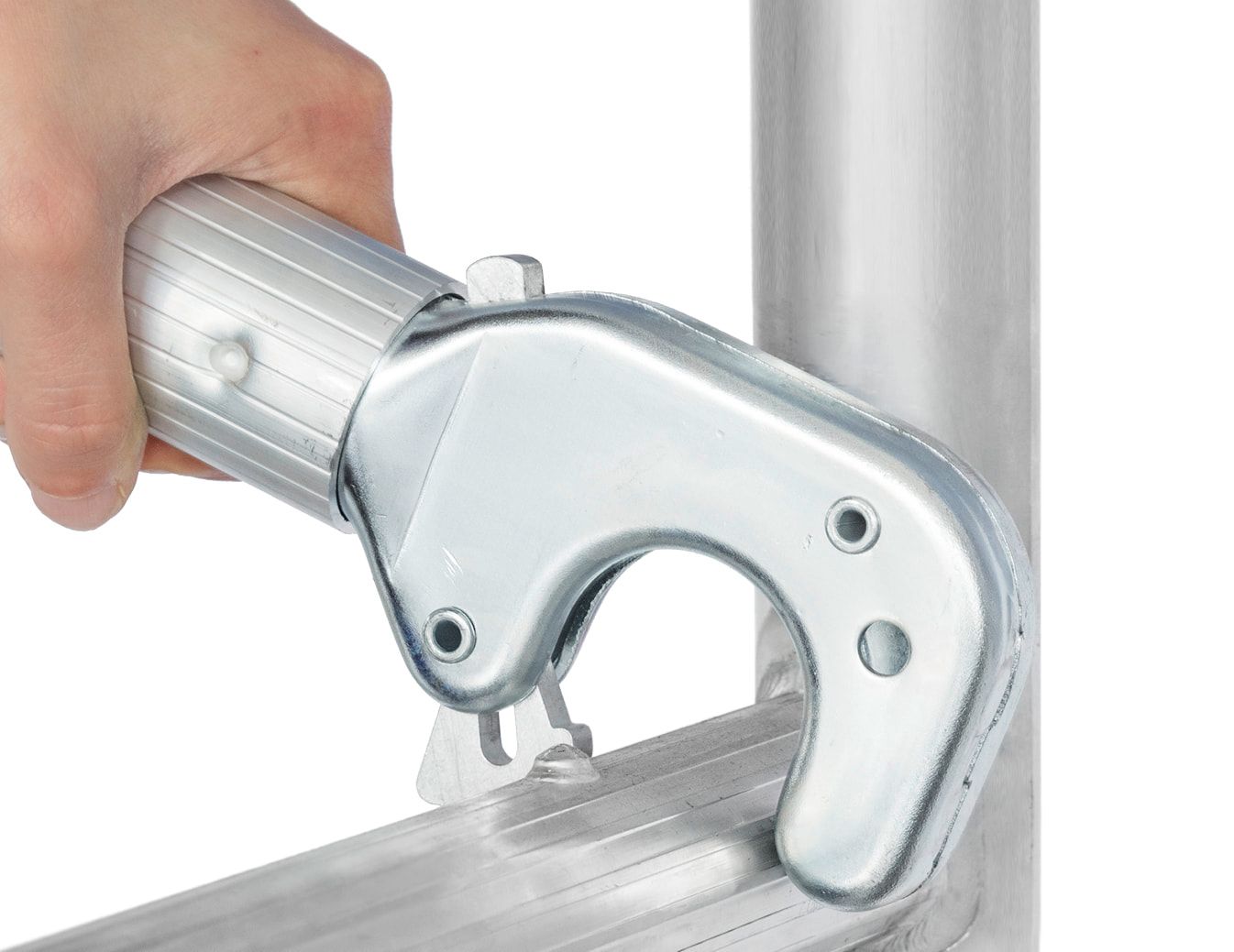 Fahrgerüst mit Auslegern - fahrbar - 2.640 x 2.450 x 800 mm (HxBxT) - Hymer