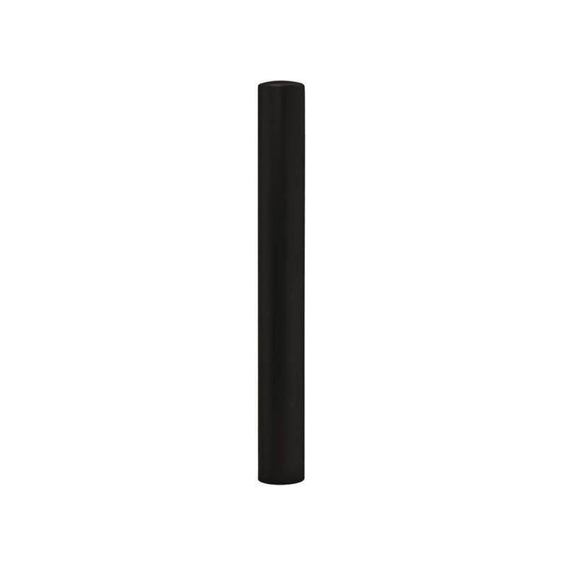 Einfacher Pfosten mit Bogenkopf - Durchmesser 114 mm - Höhe 1.000 mm - Farbe enzianblau