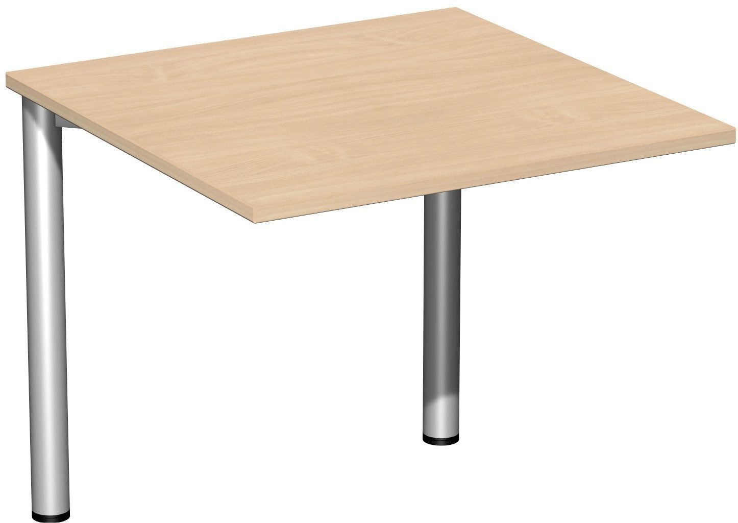 Schreibtisch - 4-Fuß Flex - Bürotisch - 720 x 1.200 x 600 mm (HxBxT) - Gestell anthrazit - Ahorn