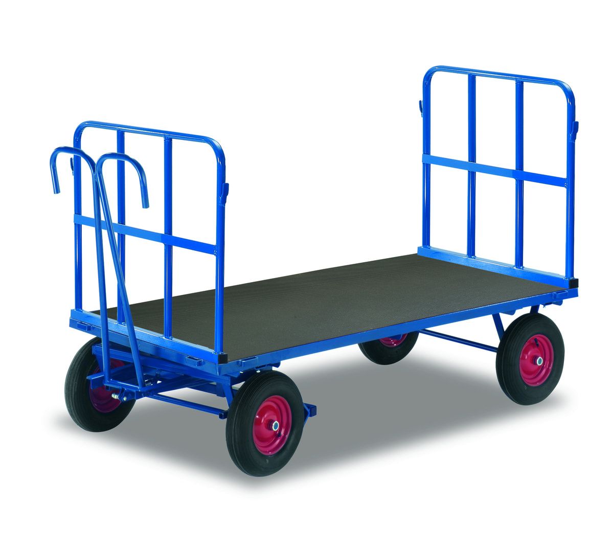 Handpritschenwagen - Traglast 1.000 kg - 800 x 1.140 mm (BxT) - Luftbereifung