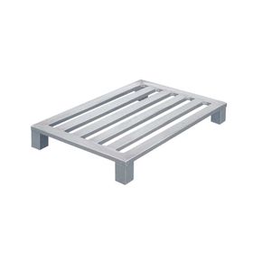 Aluminium Flachpalette - Ausführung wählbar - Breite wählbar - Tragkraft 600 bis 1.500 kg - Zarges