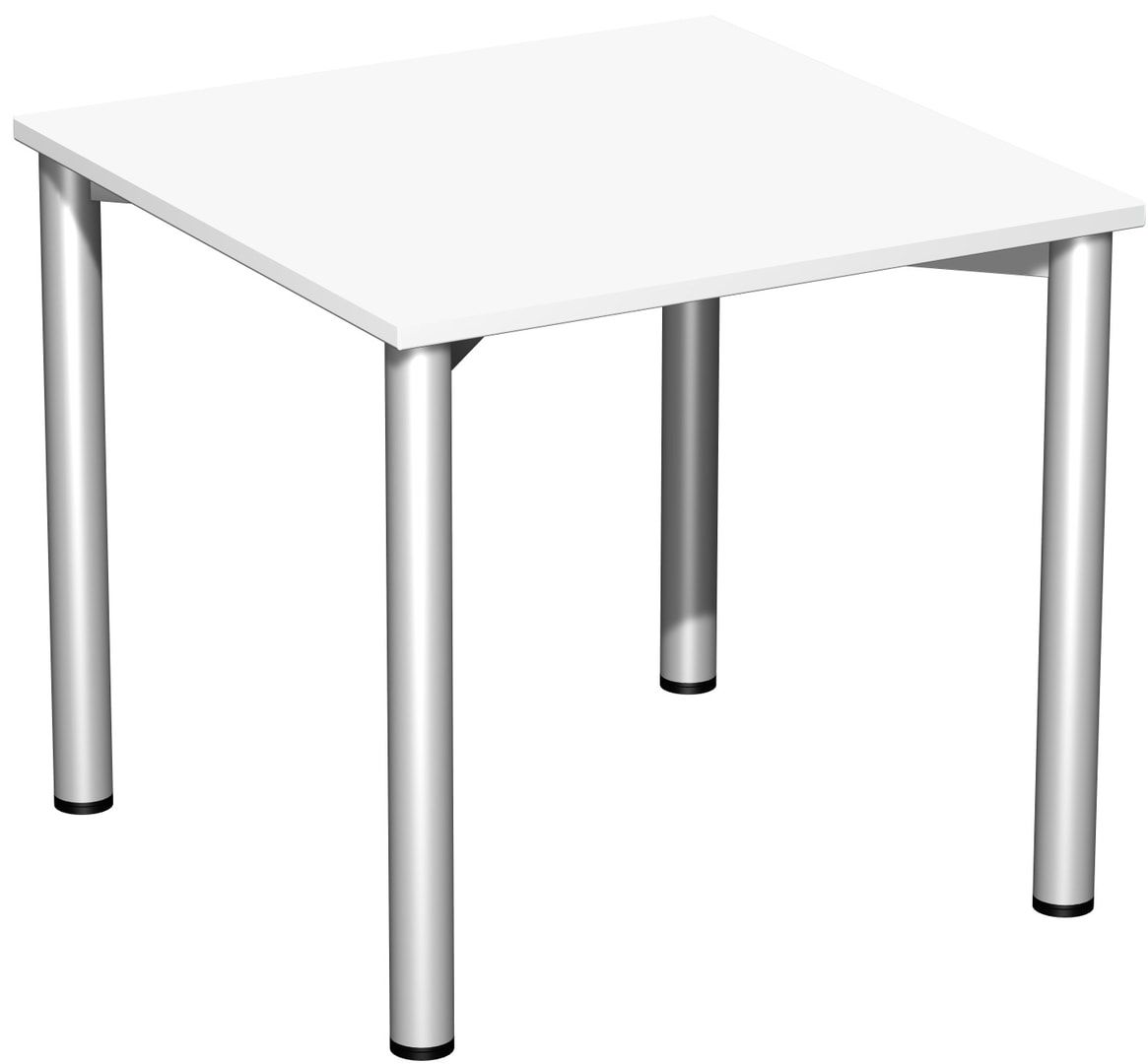 Schreibtisch - 4-Fuß Flex - Bürotisch - 720 x 1.200 x 600 mm (HxBxT) - Gestell anthrazit - Ahorn