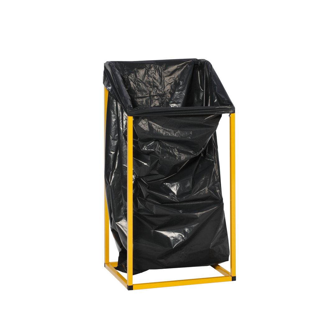 Müllsackständer für 1.000 l Säcke - 1.835 x 630 x 540 mm (H x B x T) - blau