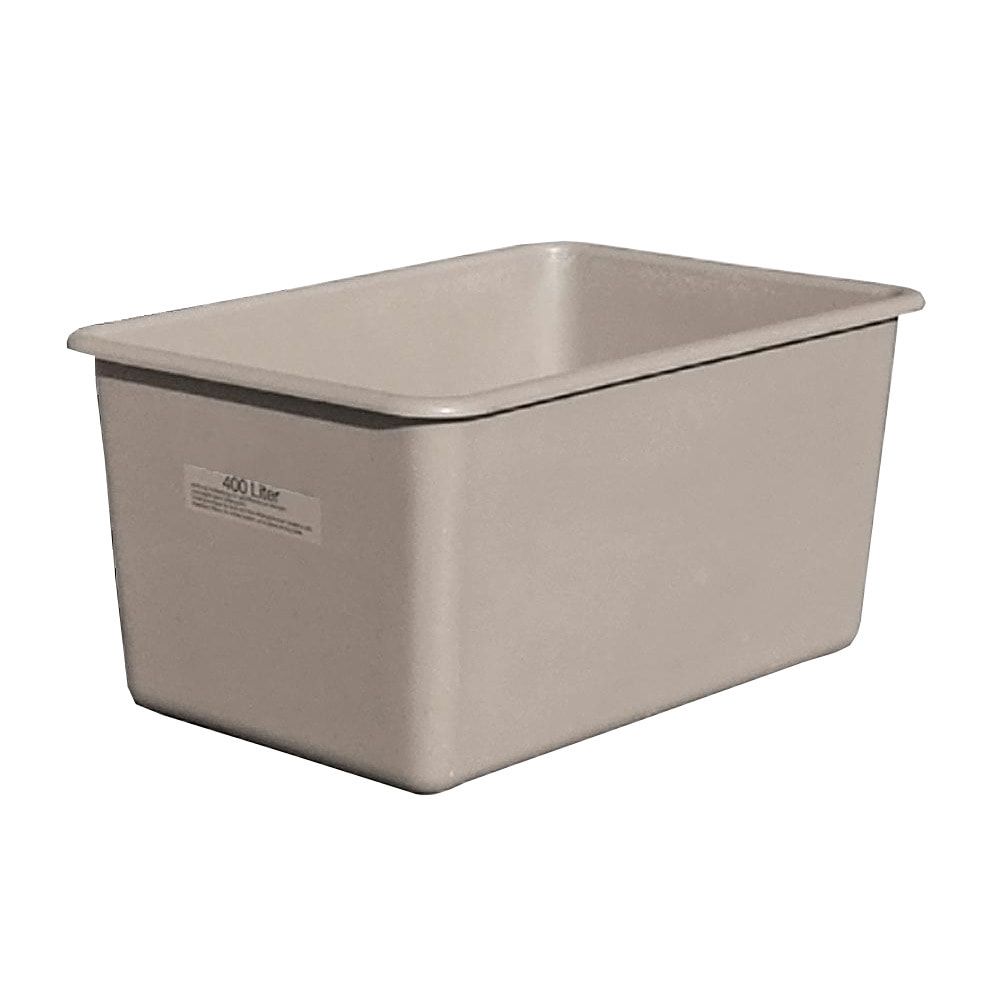 Rechteckbehälter - GFK - 290 x 880 x 580 mm (HxBxT) - 100 l - blau