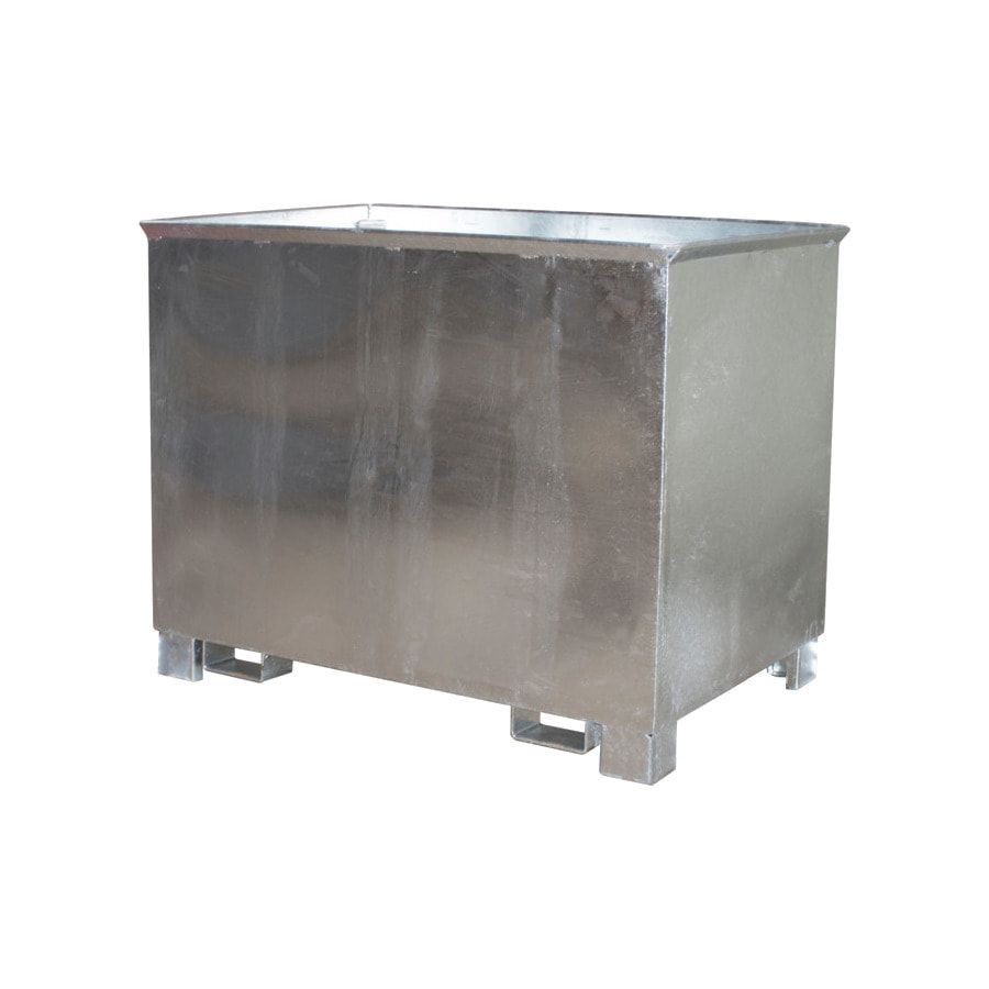 Container - 3-fach stapelbar - Volumen 300 l - Traglast 500 kg - 800 x 840 x 620 mm (HxBxT) - feuerrot