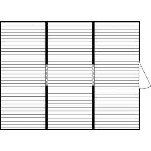 Container, Lagercontainer, Schnellbaucontainer, Materialcontainer, Baucontainer, Gerätehaus, zerlegt, 2.150 x 5.080 x 6.520 mm (HxBxT)