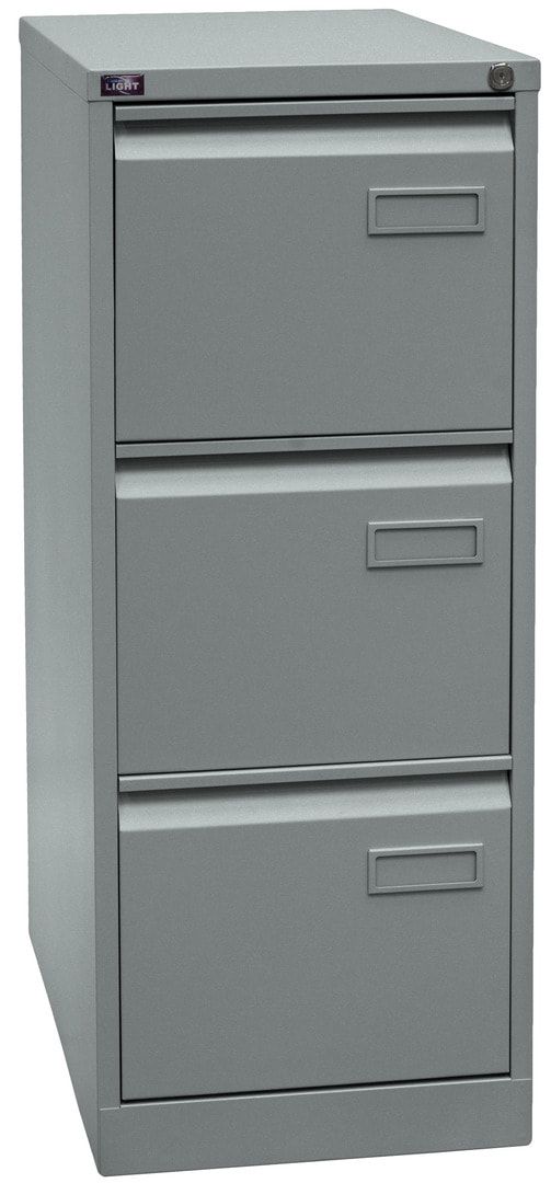 Bisley Light Hängeregistraturschrank - 2 Schubladen - einbahnig - Farbe blau