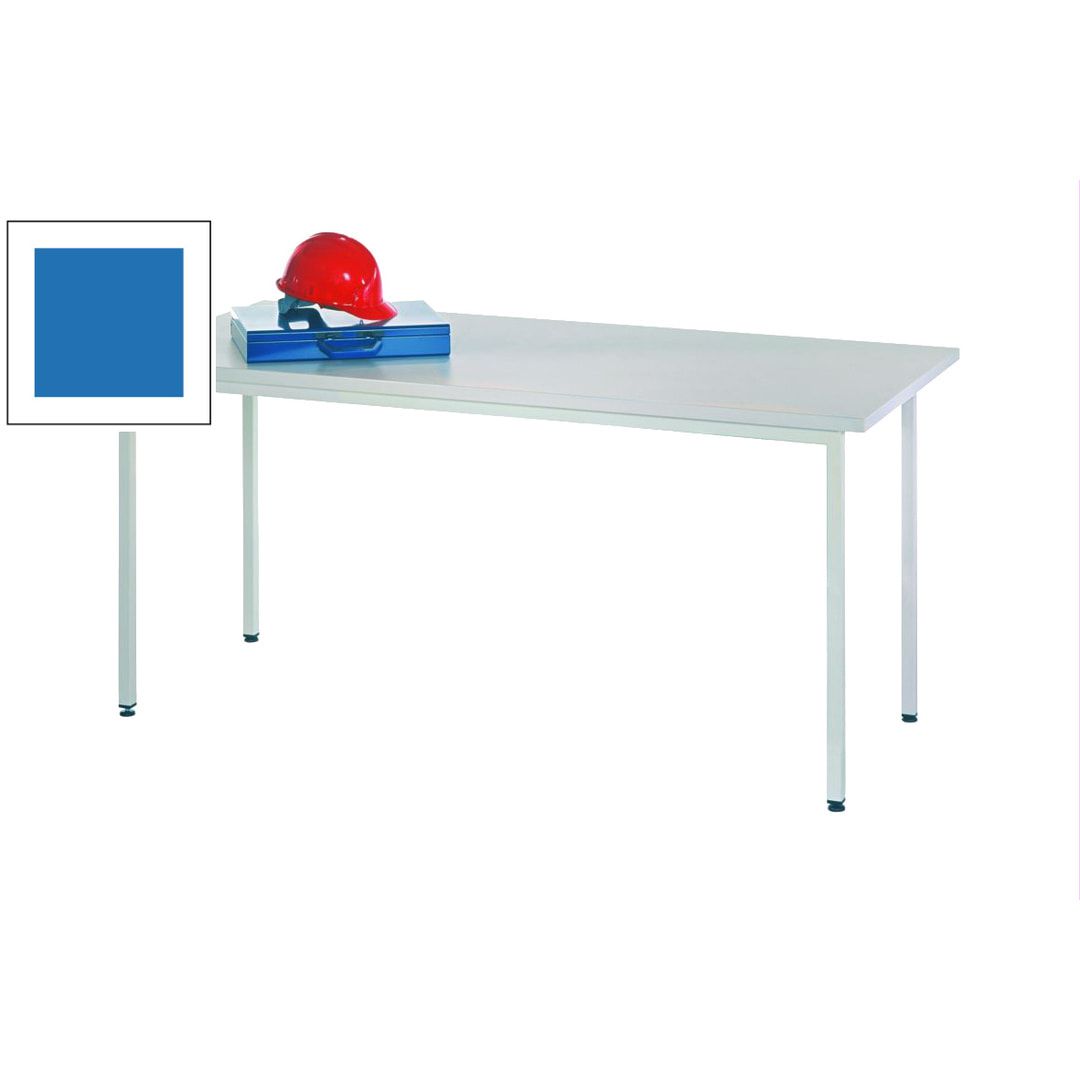 Meisterschreibtisch - melaminharzbeschichtete Arbeitsplatte - 720 x 1.700 x 800 mm (HxBxT) - anthrazitgrau