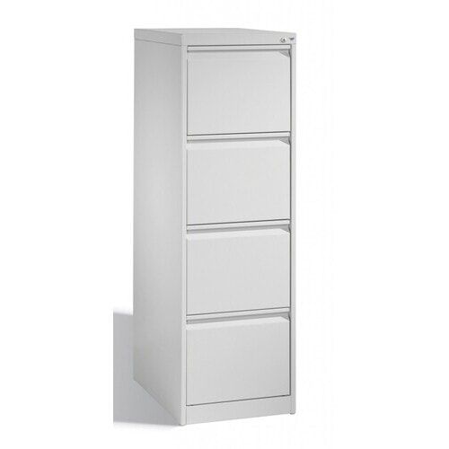 Hängeregisterschrank, Hängeregistratur, Aktenschrank, DIN A4, 4 Auszüge, einbahnig, Farbe wählbar, Front wählbar, 1.357 x 433 x 590 mm (HxBxT)