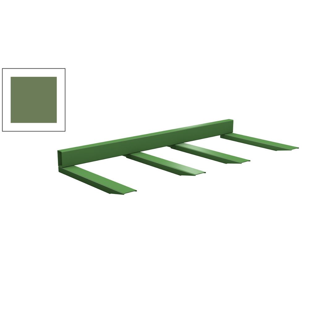 Langguttraverse - Traglast 1.500 kg - Nutztiefe 1.200 mm - 280 x 2.000 x 1.390 mm (HxBxT) - feuerrot