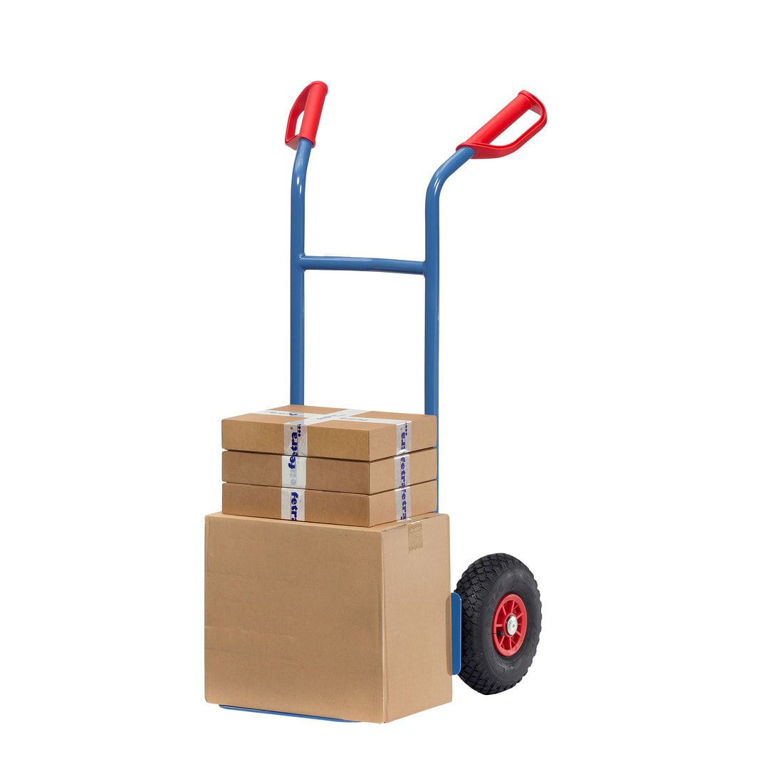 Fetra - Alukarre - 150 kg - Schaufel 320 x 250 mm (BxT) - Luftbereifung