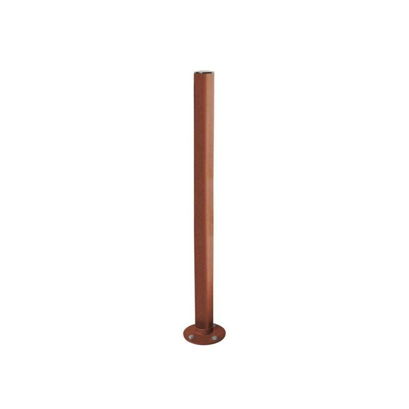 Neigbarer Pfosten mit Edelstahlkopf - 76 x 1.010 mm (DxH) - Farbe enzianblau - Pfosten mit Gelenk - beweglicher Pfosten
