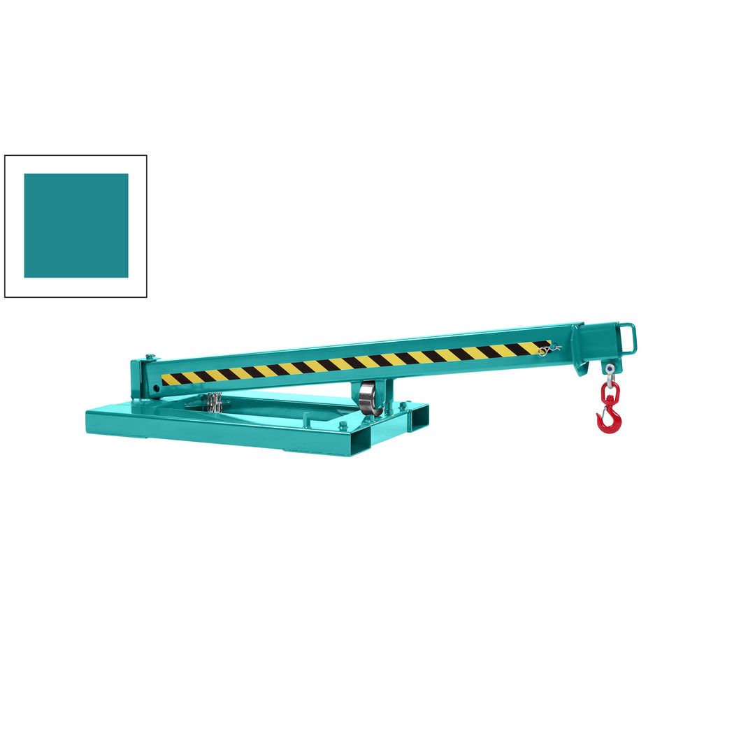 Kranarm, seitenverstellbar - Traglast 1.000 kg - Länge 2.260 - 3.760 mm - anthrazitgrau