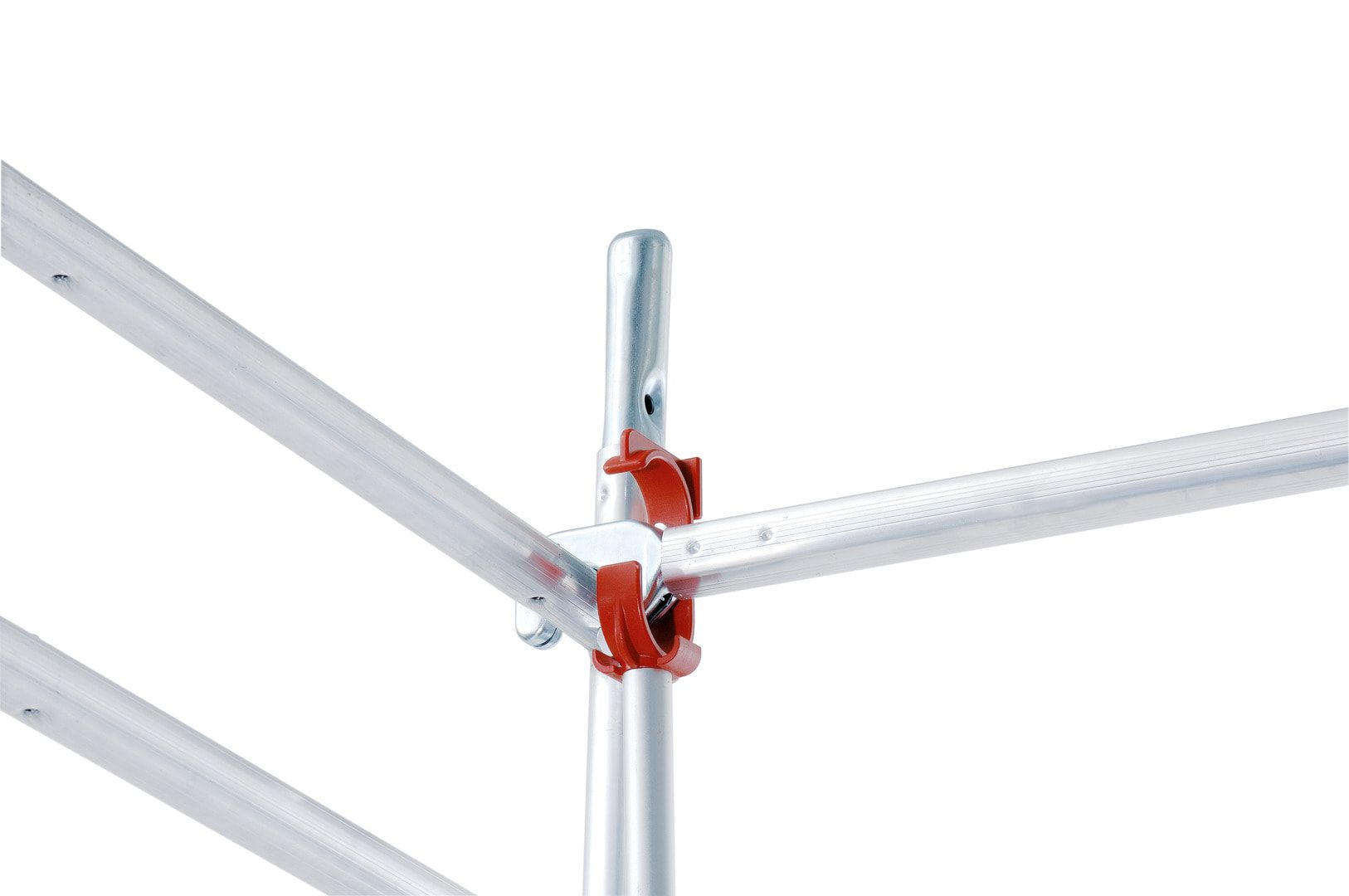 Fahrgerüst mit großer Plattform und Ausleger - 2.640 x 1.900 x 1.500 mm (HxBxT) - Hymer Aluminium Gerüst