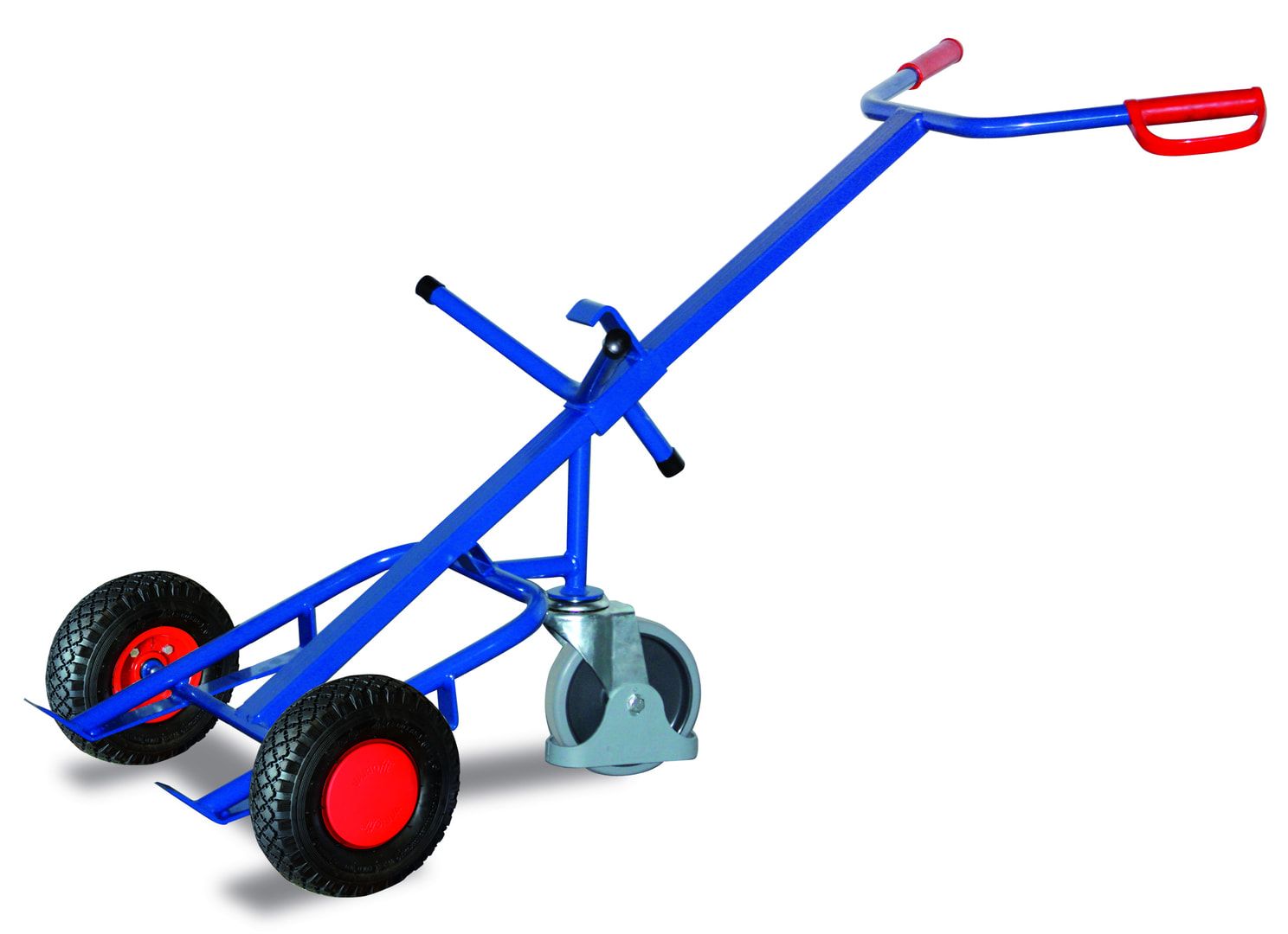 Fasskarre - Traglast 250 kg - Luftbereifung - für 200l Fässer