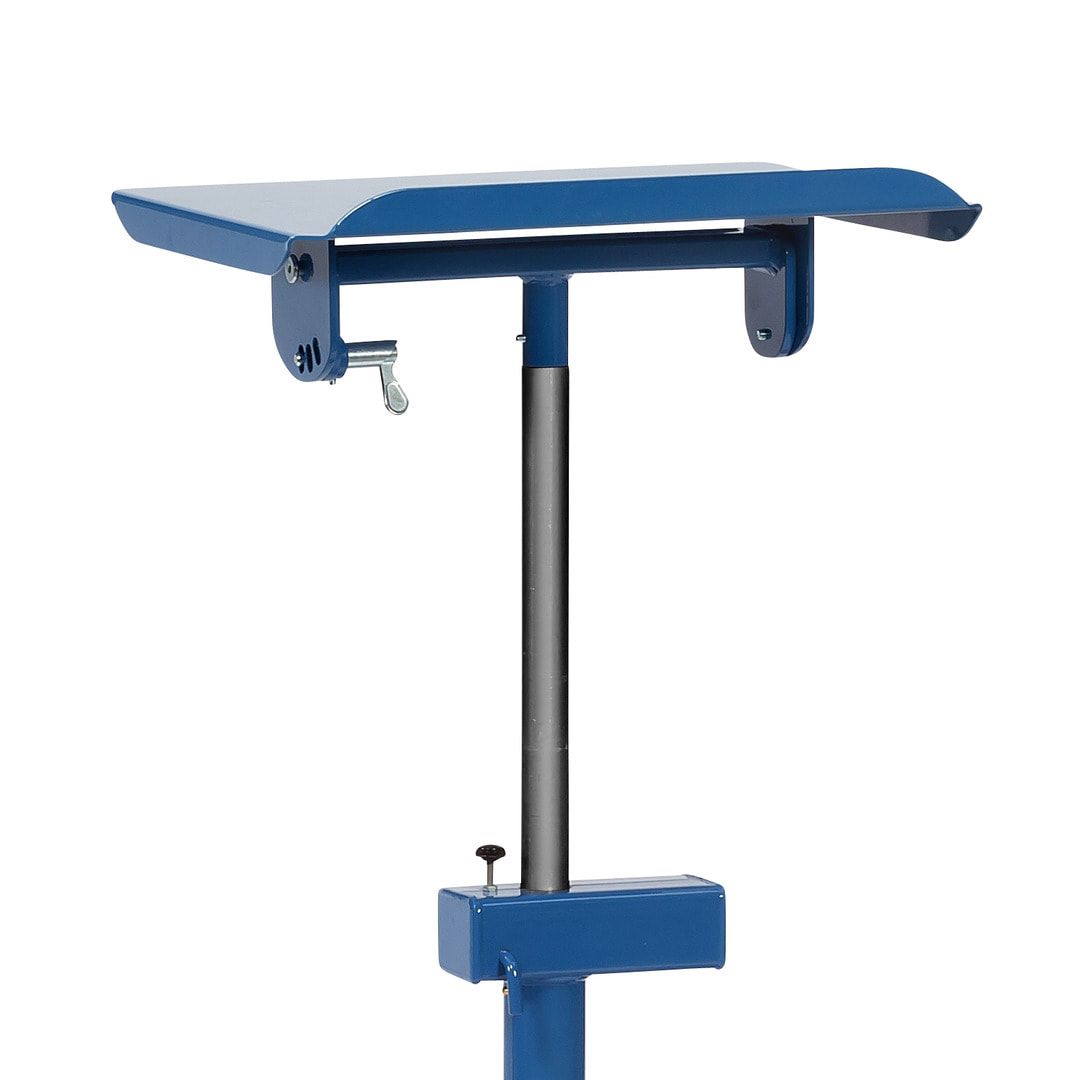 Fetra - Fahrbarer Materialständer - 150 kg - (H) 510 bis 700 mm höhenverstellbar - mit pneumat. Absenkdämpfung