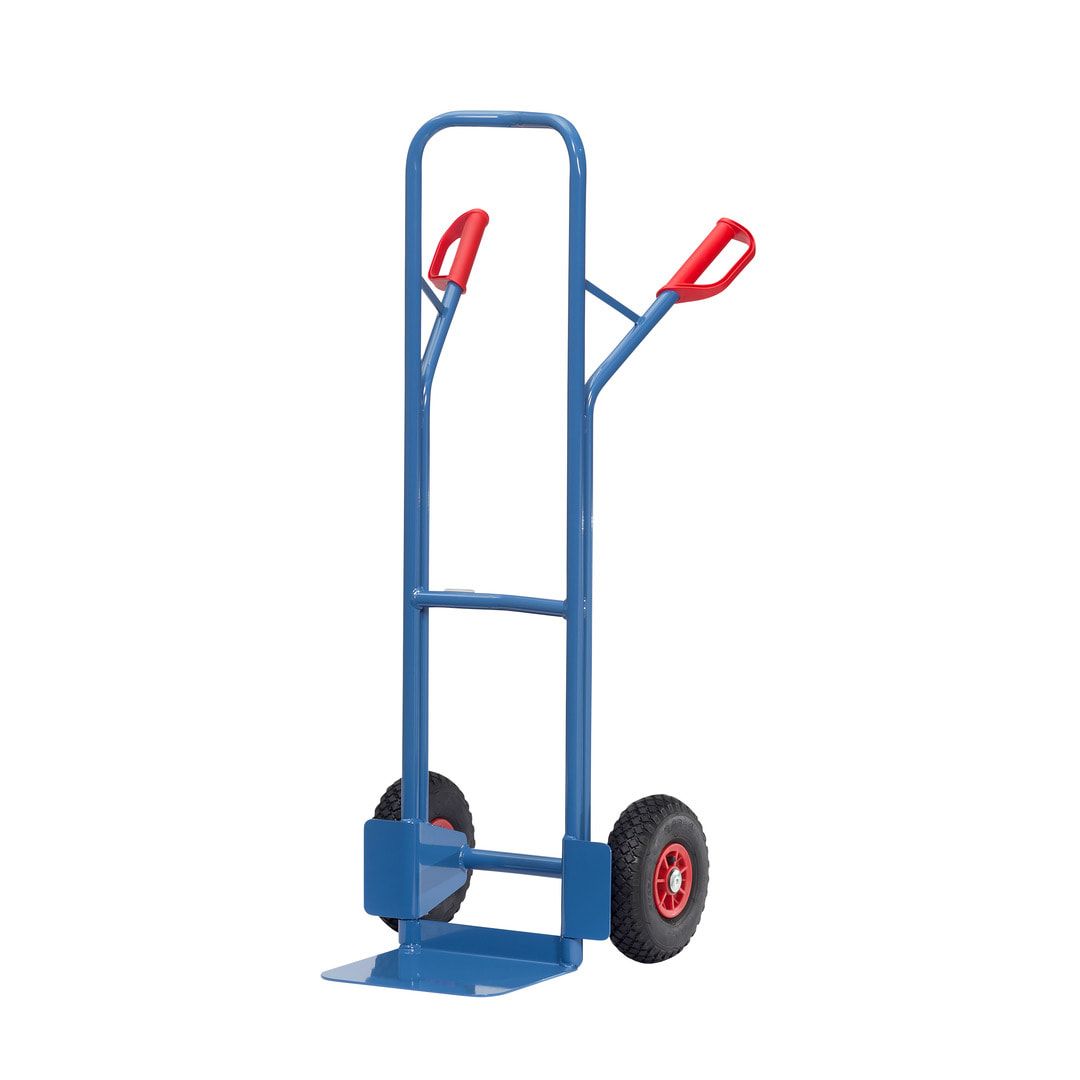 Fetra - Alukarre - 200 kg - Schaufel 320 x 250 mm (BxT) - Vollgummibereifung