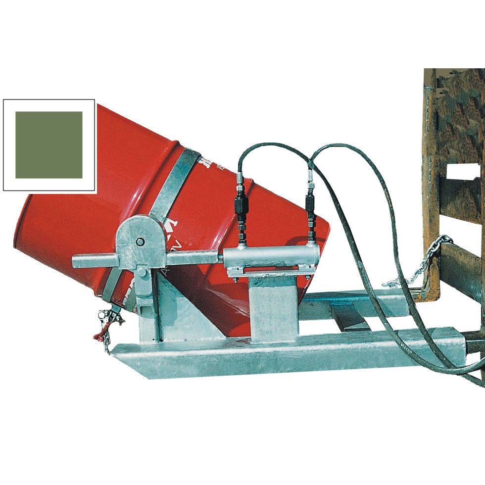 Fasskipper - Fassdurchmesser 560 mm - 360 kg - Endloskette - feuerrot