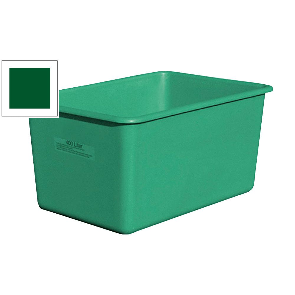 Rechteckbehälter - GFK - 290 x 880 x 580 mm (HxBxT) - 100 l - blau