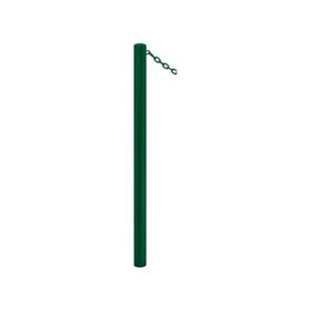 Pfosten mit Bogenkopf und 1 oder 2 Ösen - Durchmesser 60 mm - Höhe 1.000 mm - Farbe wählbar