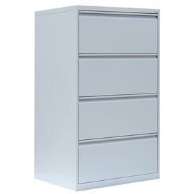 Hängeregistraturschrank, Hängeregisterschrank, 4 Schubladen, 2-bahnig, DIN A4, 1.320 x 760 x 620 mm (HxBxT), Korpus- und Schubladenfarbe wählbar